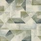 Oriental Weavers Branson Geometric 6"7" x 9"2" Blue and Green Area Rug, , large