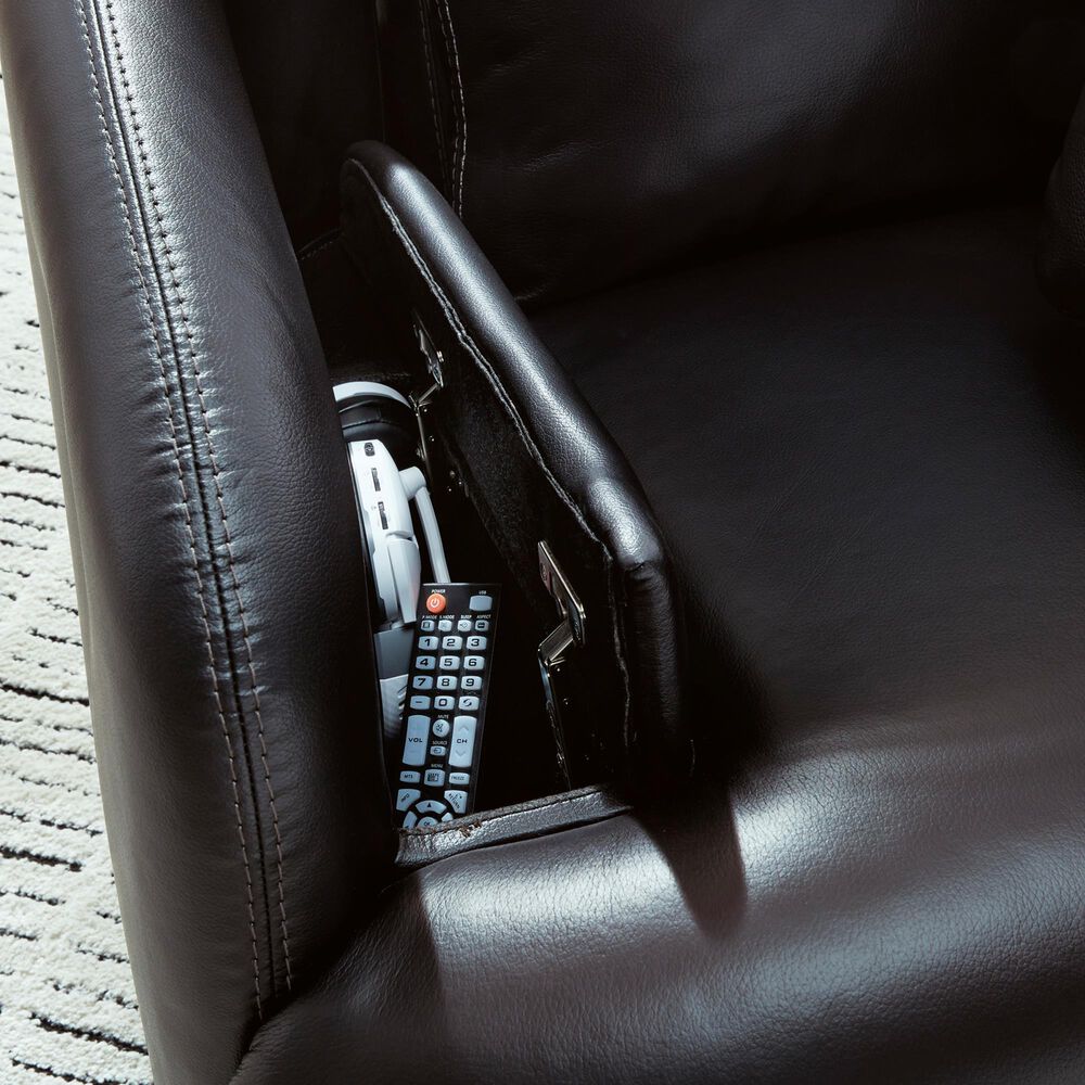 Ashley ModMax II Manual Swivel Glider Recliner in Black, , large