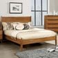 Furniture of America Ruiz Queen Platform Bed in Oak, , large