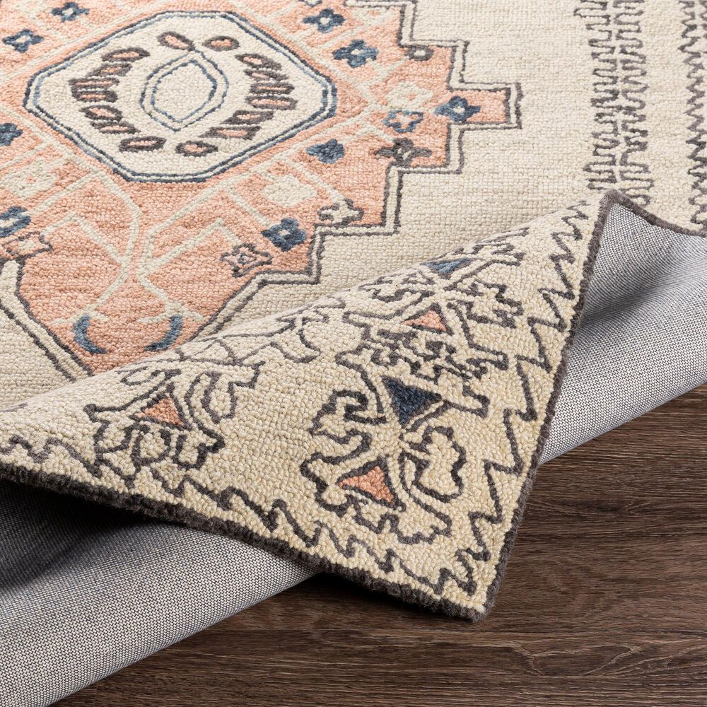 Surya Urfa URF-2302 2&#39; x 3&#39; Peach, Camel and Gray Area Rug, , large