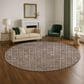 Dalyn Rug Company The Reserve TR12 Brown 8" Round Indoor/Outdoor Area Rug, , large