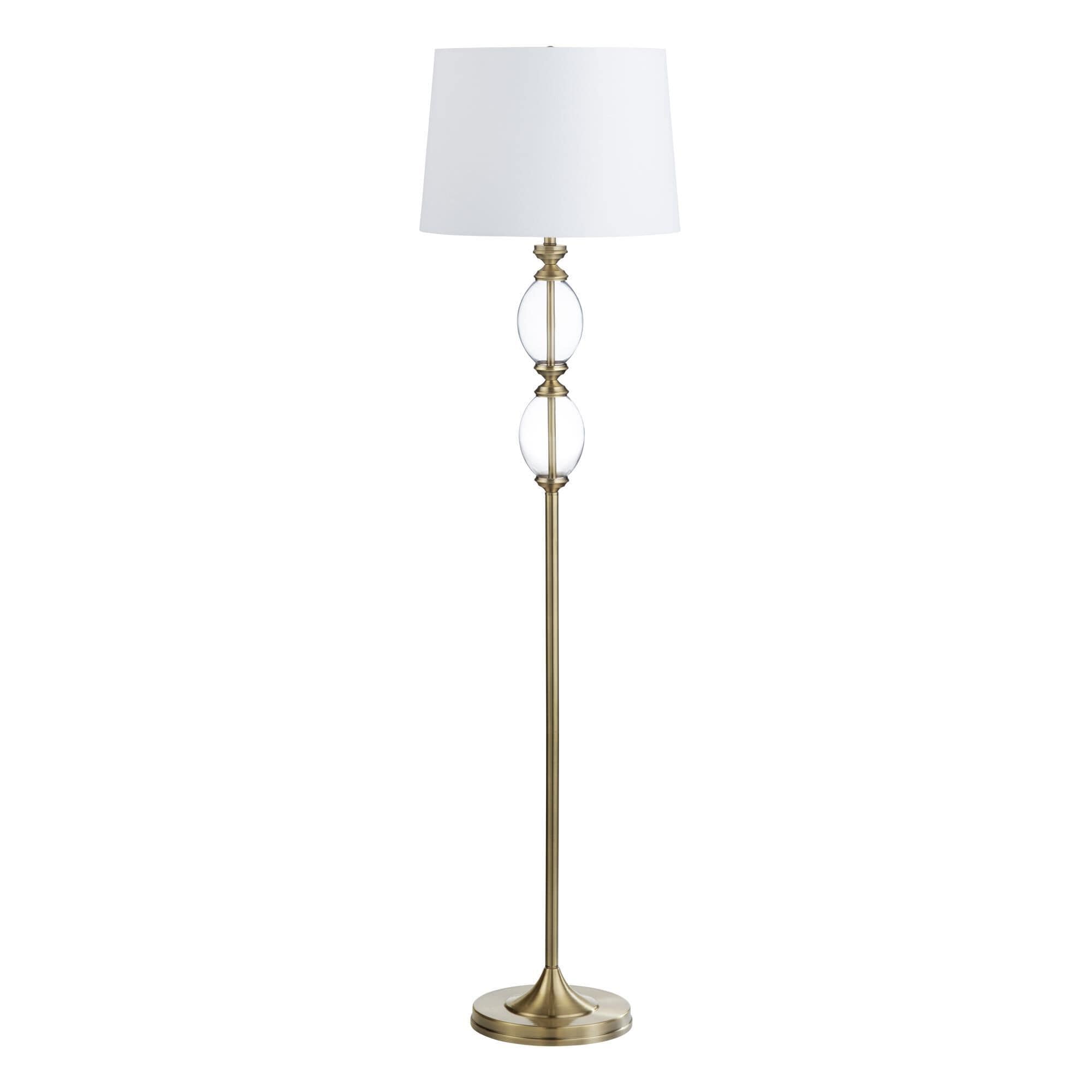 Large glass floor lamp 2025