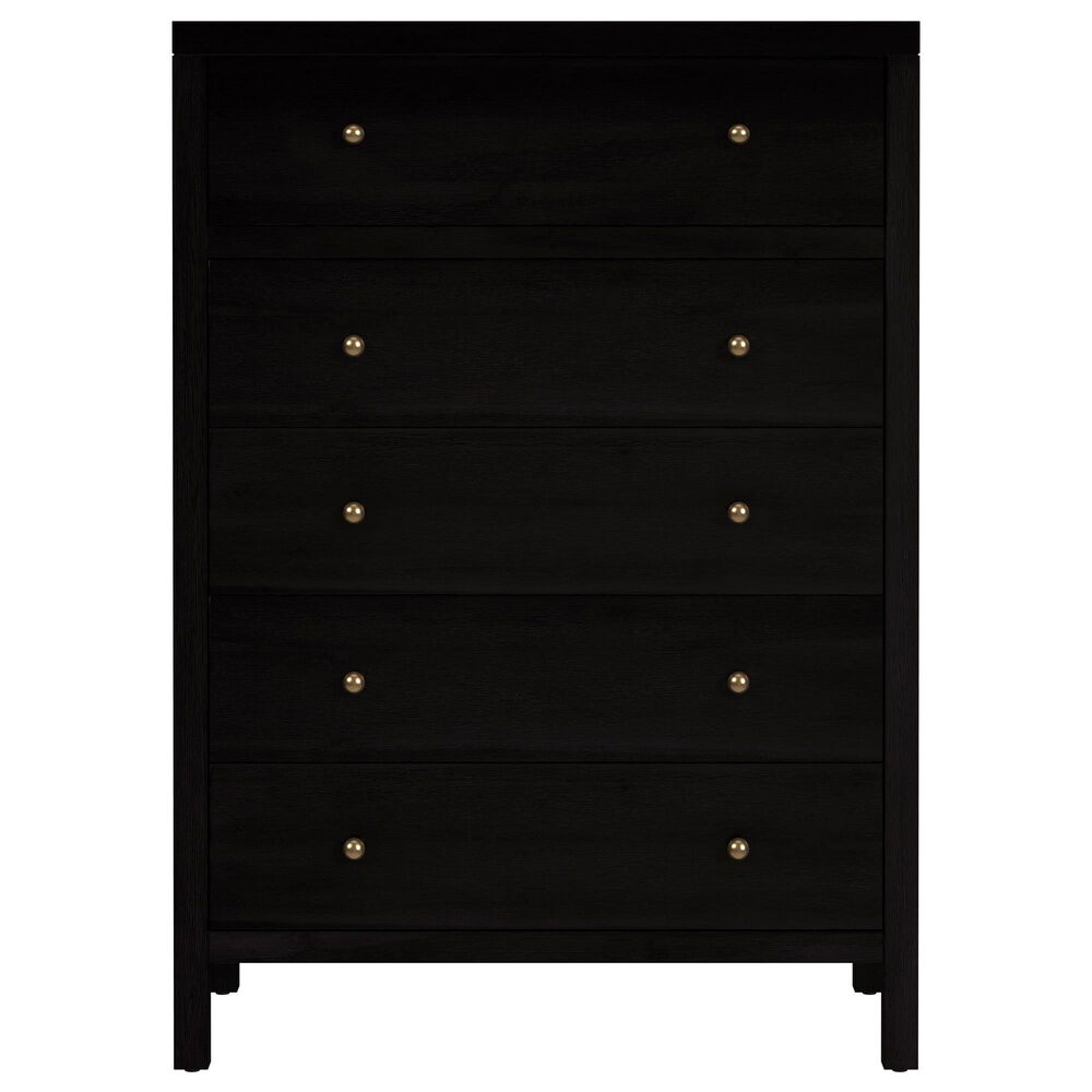 Butler Specialty Company Nora 5-Drawer Tall Dresser in Antique Coffee, , large