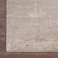 Nourison Silk Shadows SHA02 3"9" x 5"9" Silver Area Rug, , large