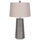 Lamps Per Se 28.25" Polyresin Table Lamp in Antique Silver, , large