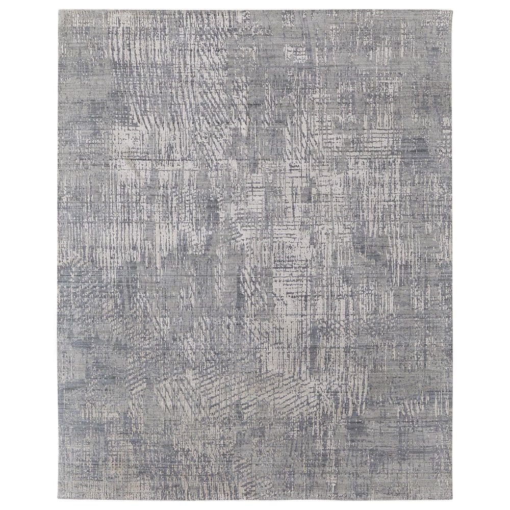 Feizy Eastfield 69A1F 12" x 15" Gray Area Rug, , large