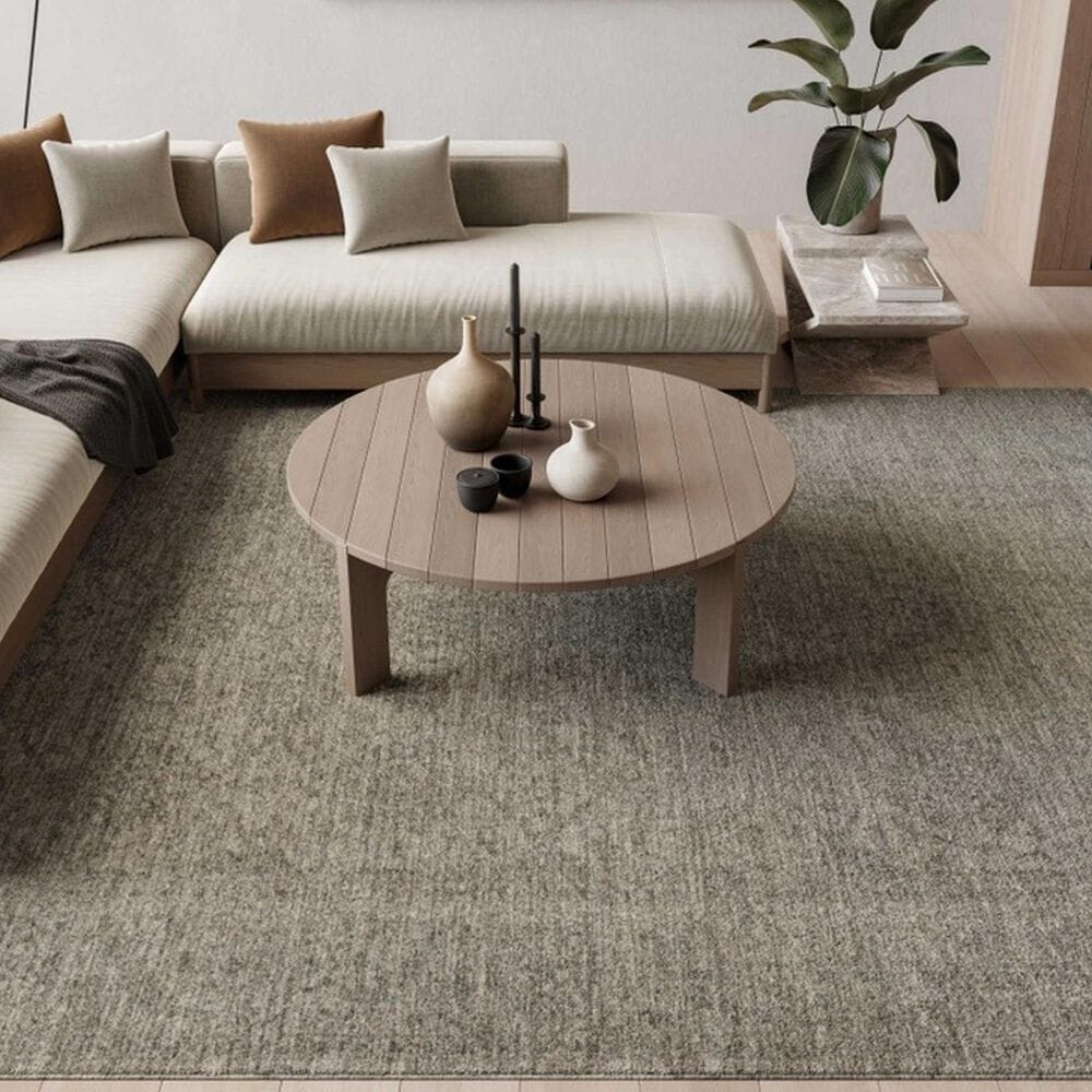 Nourison Moonlit Slate 5'3" x 7'6" Area Rug, , large