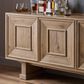 Four Hands Haiden Adela 4-Door Sideboard in Drifted Oak Veneer, , large