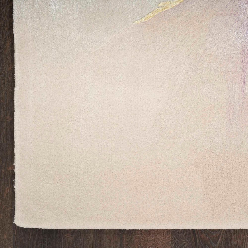 Nourison Prismatic 5&#39;6&quot; x 7&#39;5&quot; Ivory, Purple, Blue and Red Area Rug, , large