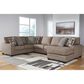 Ashley Cannonbrook 3-Piece Sectional in Cannonbrook Nutmeg, , large