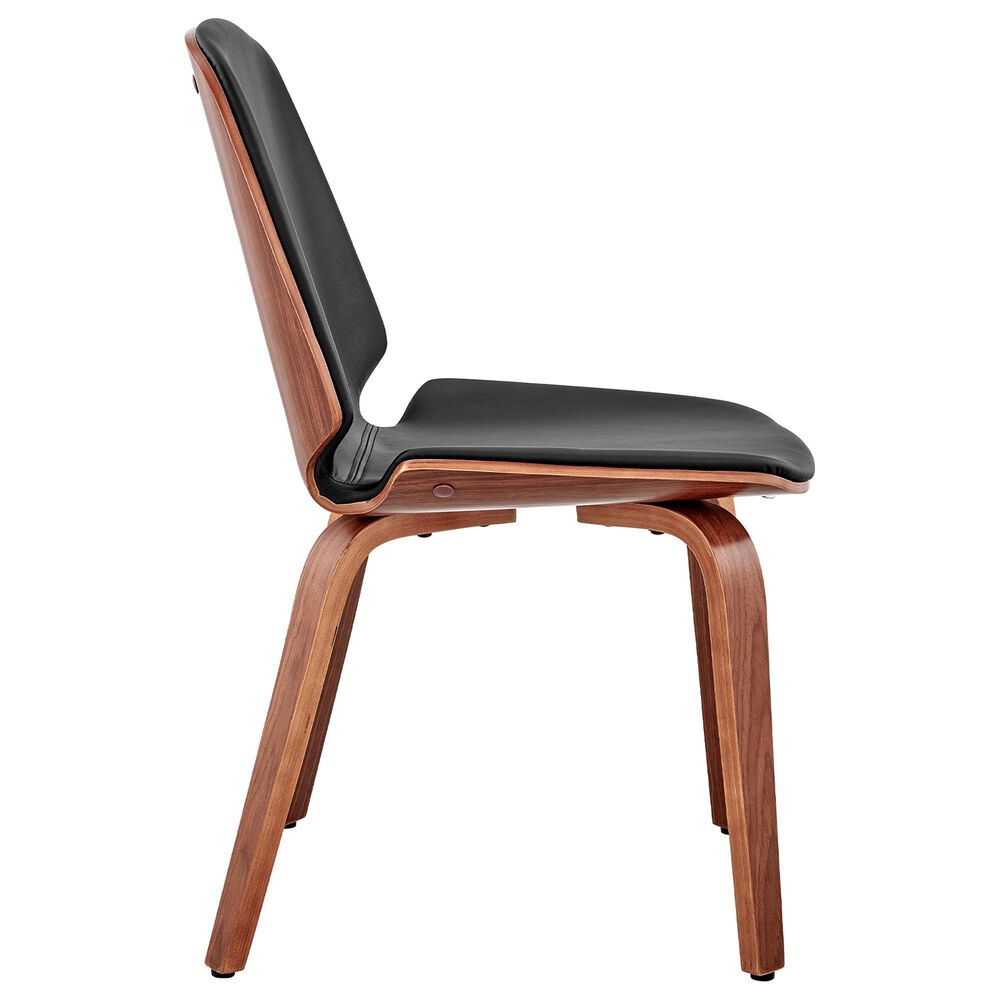 Blue River Brinley Dining Chair in Black and Walnut, , large