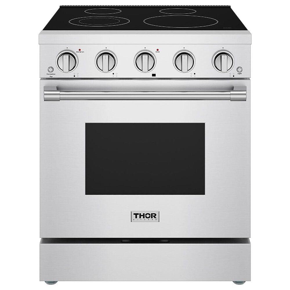 Thor Kitchen S Series 30" Professional Electric Range in Stainless Steel, , large