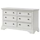 Eastern Shore Olivia Double Dresser in Brushed White, , large