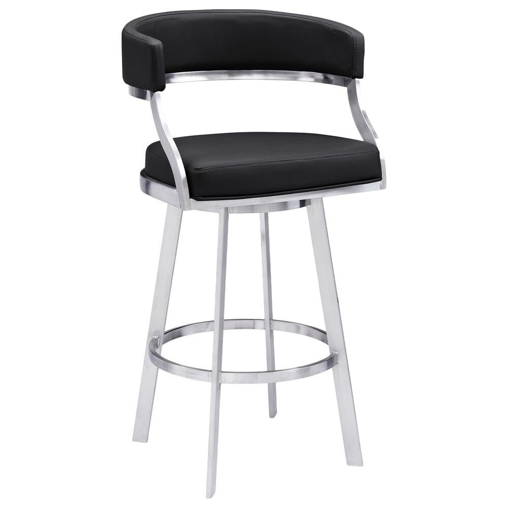 Blue River Saturn 30" Barstool in Black, , large