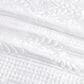 Duke Imports Virah Bella Micromink 3-Piece King Quilt Set in Diamond Knit White, , large