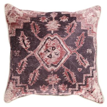 Classic Home Decorative Pillow 18"x18" in Vera Wine, , large
