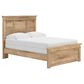 Ashley Makidern 4-Piece Full Panel Bedroom Set in Natural Brown, , large