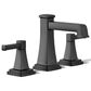 Kohler Riff Widespread Bathroom Sink Faucet in Matte Black, , large