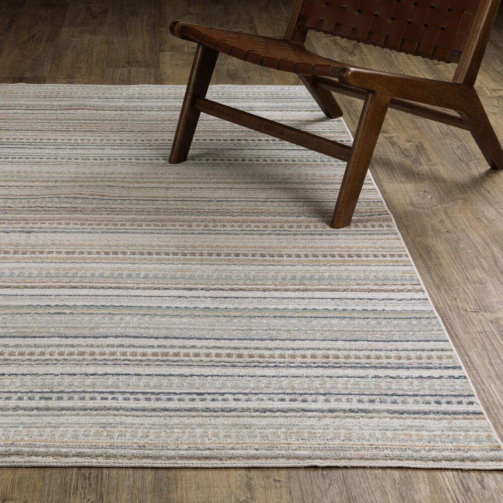 ROW by Oriental Weavers Cavett Beige and Multicolor 9'10" x 13' Area Rug, , large