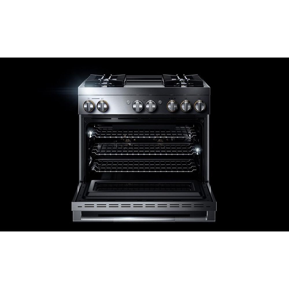 Jenn-Air 36&quot; Single Oven Dual Fuel Professional Range in Stainless Steel, , large
