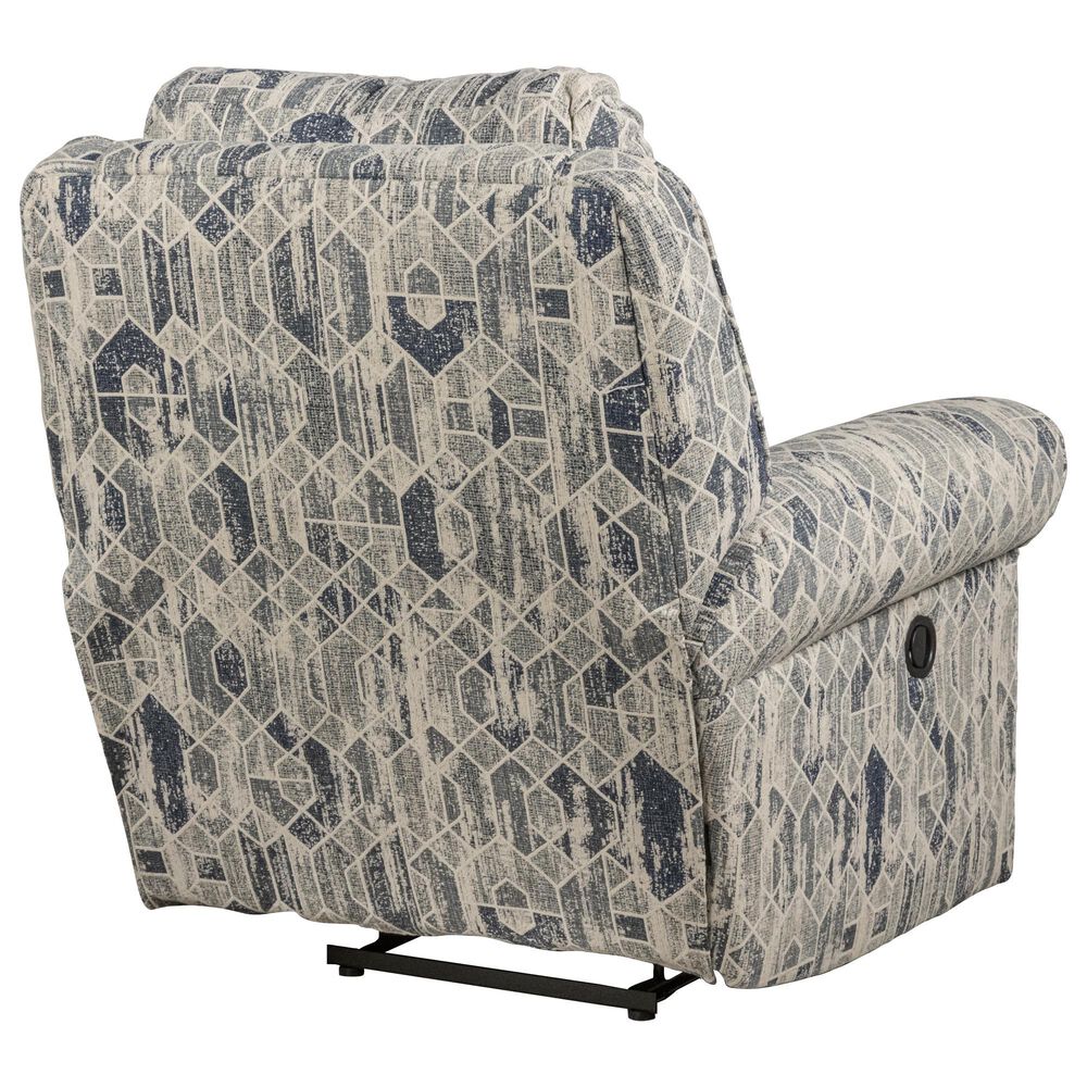 Homestead Furniture Llc Grand Millennial Manual Recliner in Hastings Stormy, , large