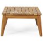 Hearth and Haven 4-Piece Outdoor Chat Set with Teak Coffee Table in Beige, , large