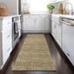 Dalyn Rug Company Burano BU3 2"3" x 7"6" Wheat Indoor/Outdoor Runner, , large