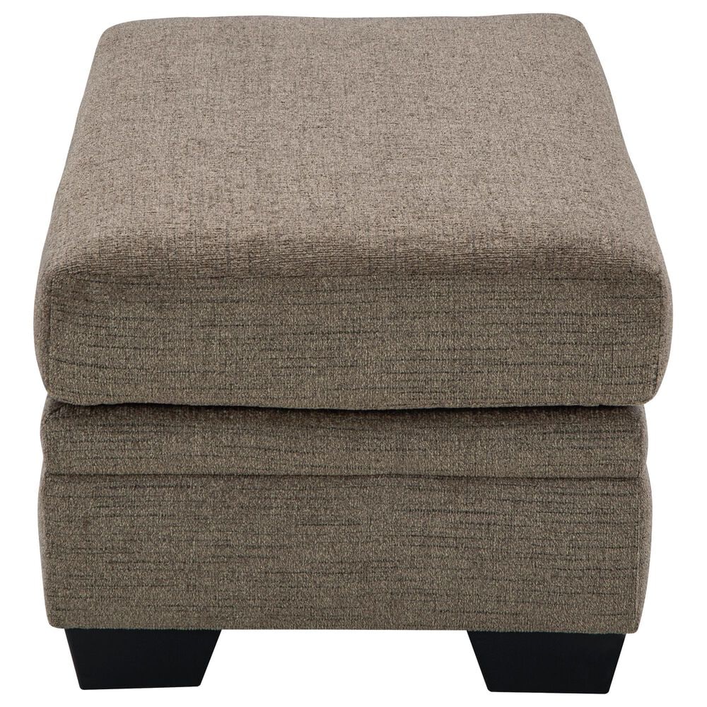 Ashley Stonemeade Chair and a Half with Ottoman in Nutmeg, , large