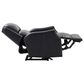 Barcalounger Leather Power Recliner in Shoreham Blue, , large