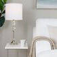 LumiSource Clara Crystal Table Lamp in Clear and Polished Nickel (Set of 2), , large