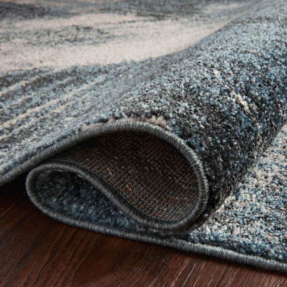 Loloi II Spirit SPI-04 2&#39;7&quot; x 4&#39; Indigo and Ivory Area Rug, , large