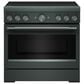 KitchenAid 5.1 Cu. Ft. Freestanding Commercial-Style Induction Range with Air Fry in Juniper, , large