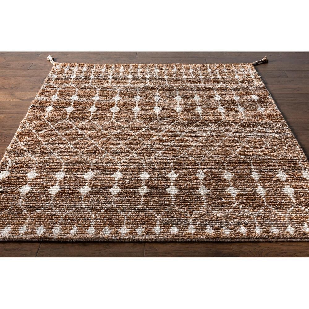 Surya Birch 5&#39; x 7&#39;6&quot; Brown, Black and Cream Area Rug, , large