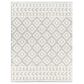 Surya Rodos RDO2338 5"3" x 7" Light Slate, White Area Rug, , large