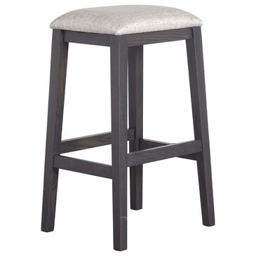 Fleming Furniture Co. Kady Stationary Stool with Fabric Seat in Mineral, , large