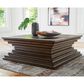 Ashley Hannodream Cocktail Table in Warm Brown, , large