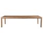 Universal Industries Malone Dining Table in Natural Oak, , large