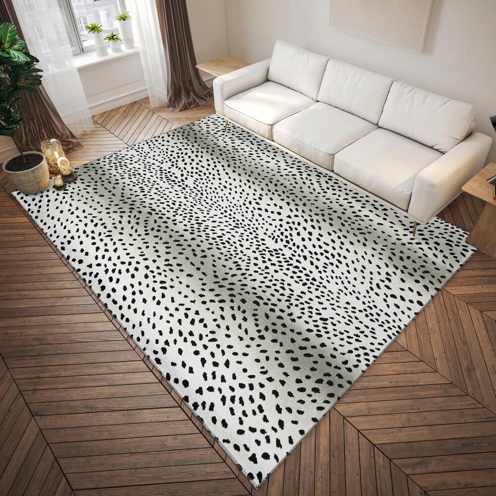 Dalyn Rug Company Mali ML3 6&#39; x 9&#39; Ivory Indoor/Outdoor Area Rug, , large
