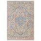 Surya Bodrum BDM-2325 8"10" x 12" Ivory, Orange, Saffron, Gray, Navy and Coral Area Rug, , large