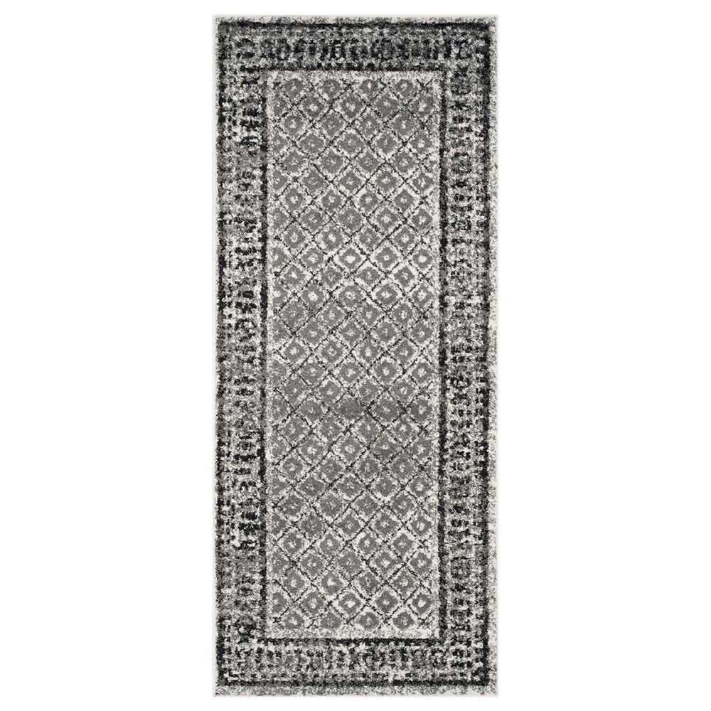Safavieh Adirondack ADR110B-26 2&#39;6&quot; x 6&#39; Ivory/Silver Runner, , large