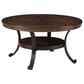 Linon Home Decor Franklin Cocktail Table in Umber Brown and Black, , large