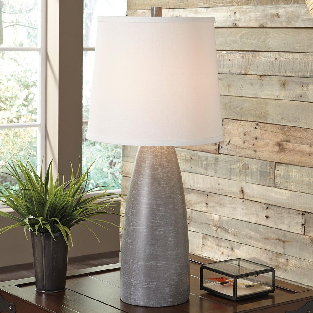 Ashley Shavontae Table Lamp in Gray &#40;Set of 2&#41;, , large