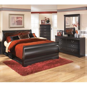 Signature Design by Ashley Huey Vineyard 3-Piece Queen Bedroom Set in Black, , large