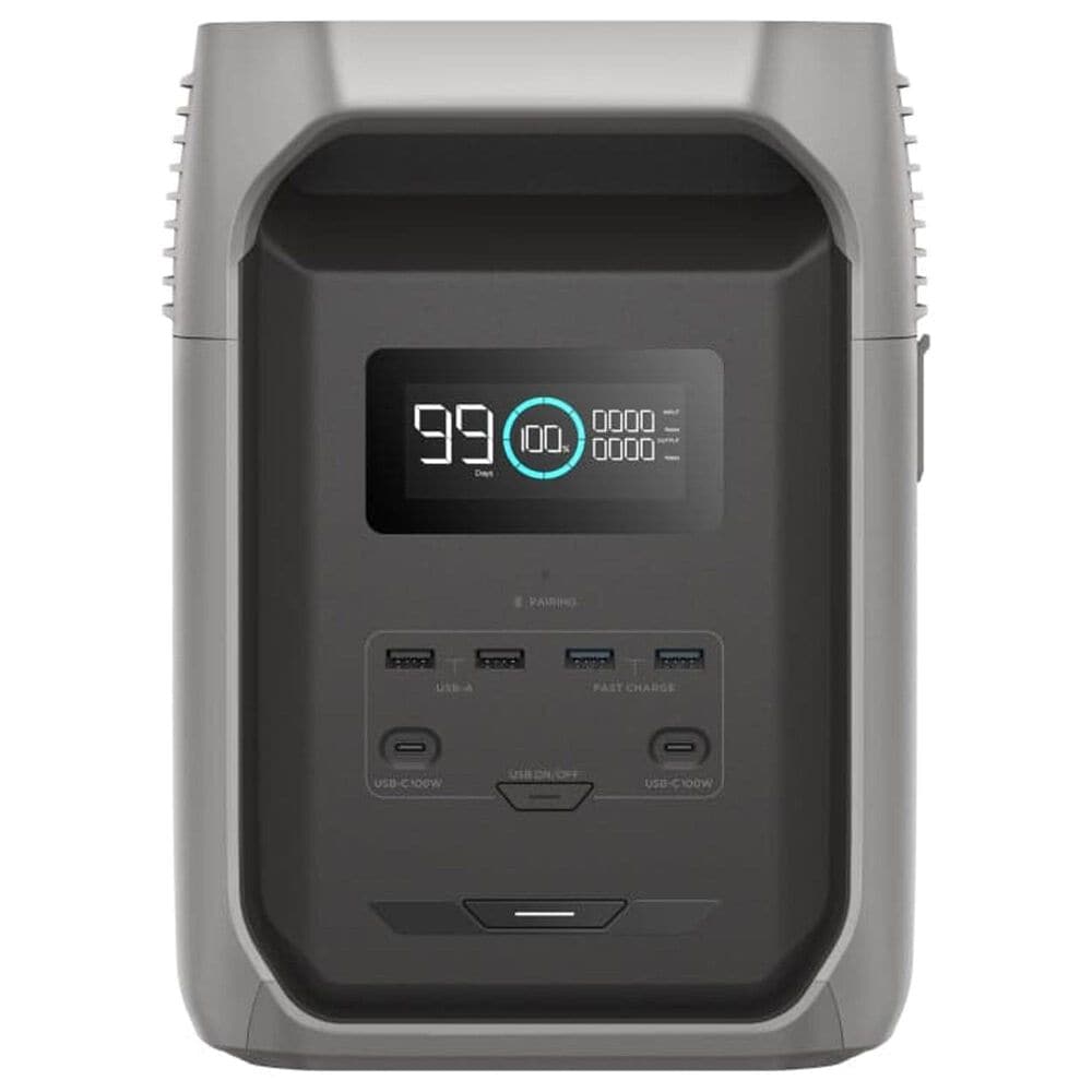 EcoFlow Delta 3 1500 Portable Power Station in Dark Grey, , large