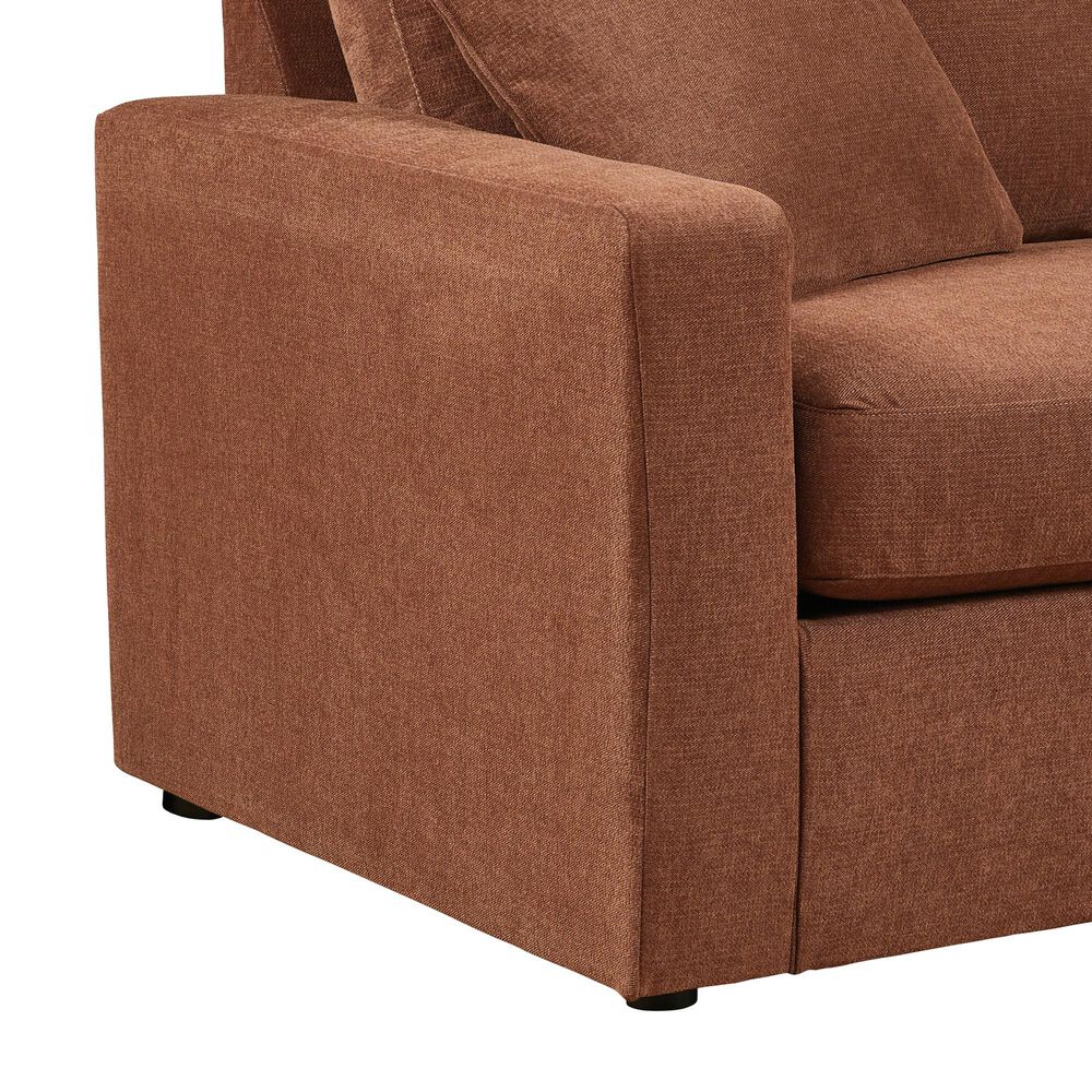 Ashley Modmax 3-Piece Stationary Sofa in Spice, , large