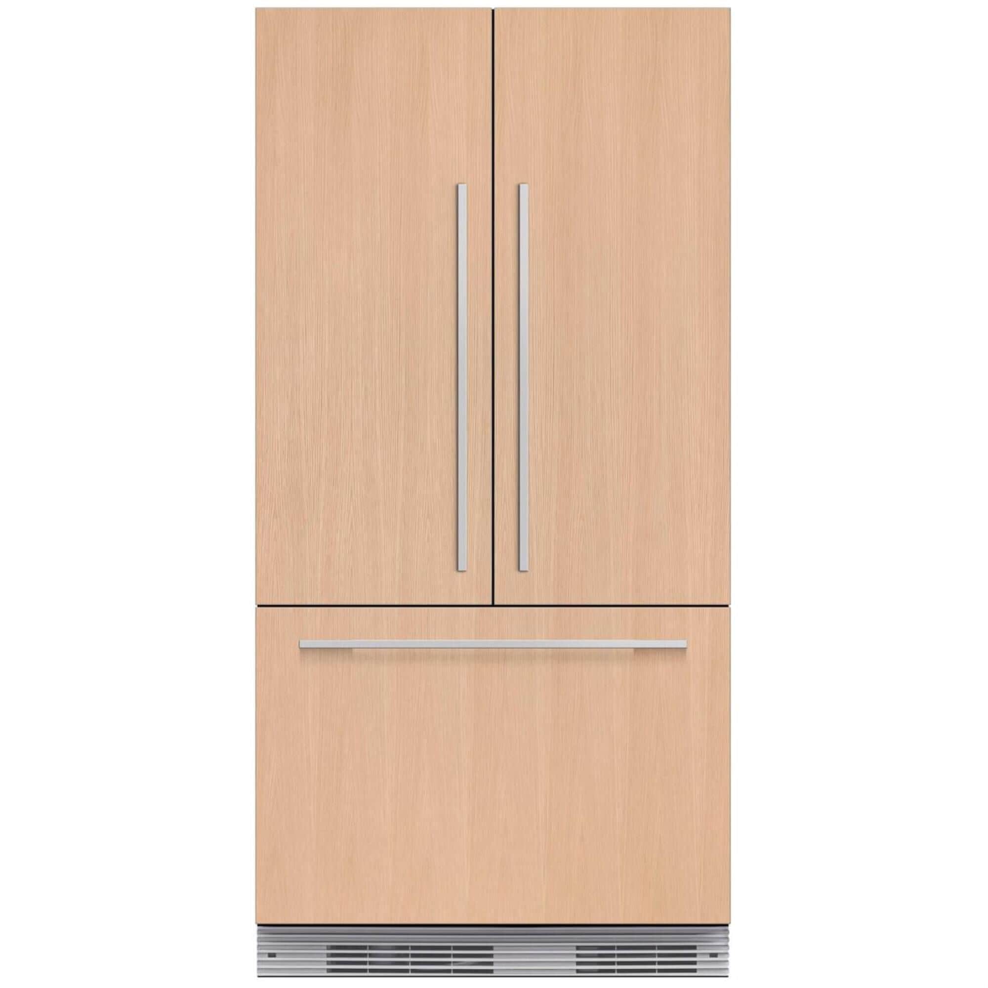 Fisher and Paykel 16.8 Cu. Ft. Integrated Panel Ready Built In French Door Refrigerator with Ice Nebraska Furniture Mart