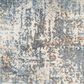Nourison Astra Machine Washable Abstract 2"2" x 10" Multicolor Runner, , large