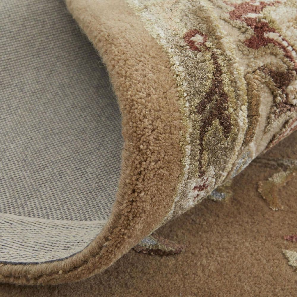 Feizy Prescott 5&#39; x 8&#39; Ivory and Beige Area Rug, , large