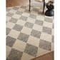 Chris Loves Julia x Loloi Francis 9"3" x 13" Beige and Charcoal Area Rug, , large