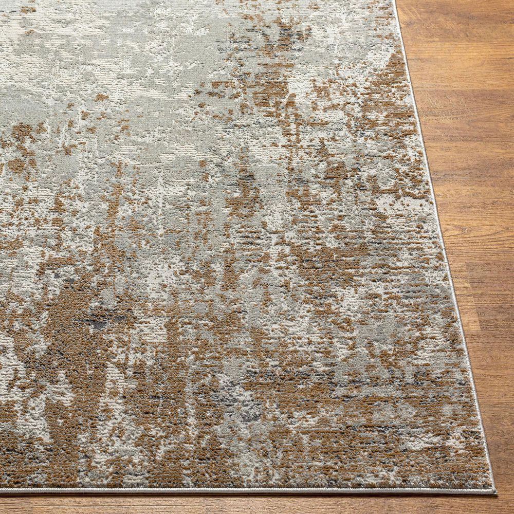 Surya Alpine 7&#39;10&quot; x 10&#39;2&quot; Ivory, Tan, Gray, Light Gray, Off-White and Charcoal Area Rug, , large